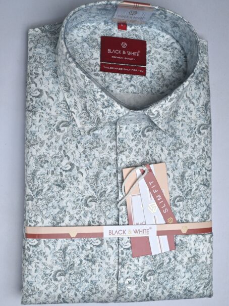 Printed white shirt - Image 3