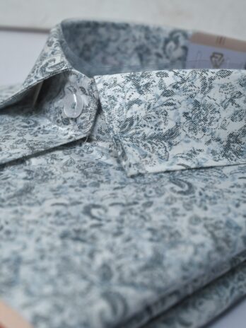 Printed white shirt