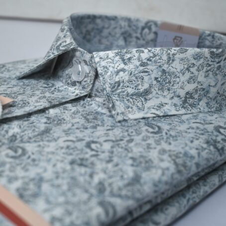 Printed white shirt
