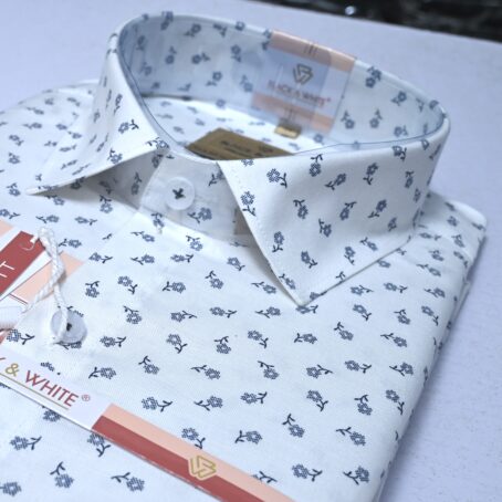 White Printed shirt