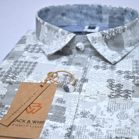 White Printed shirt
