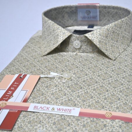 Beige Printed shirt