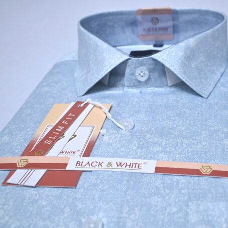 Light Blue printed shirt