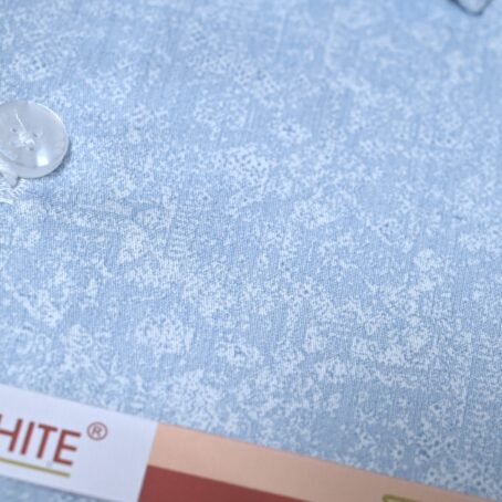 Light Blue printed shirt - Image 2