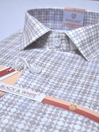 Light Brown printed shirt