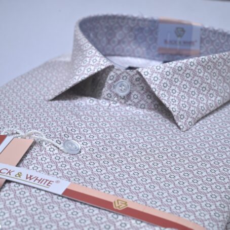 Light pink printed shirt