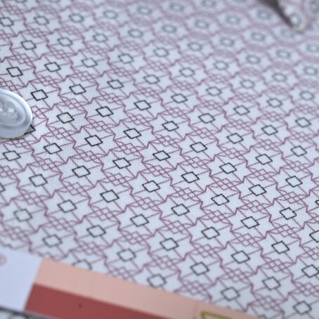 Light pink printed shirt - Image 2