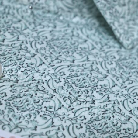 Light green printed shirt - Image 2