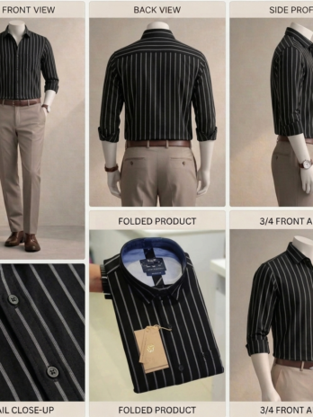 Striped Formal Shirt
