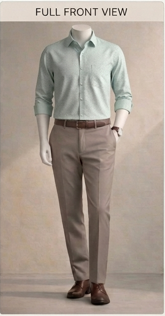 Abstract printed Formal Shirt - Image 3