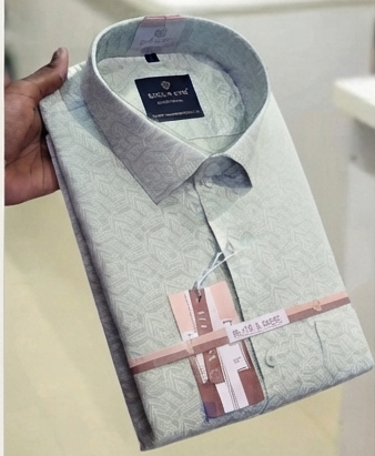 Abstract printed Formal Shirt