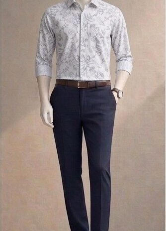 Floral Printed Formal Shirt